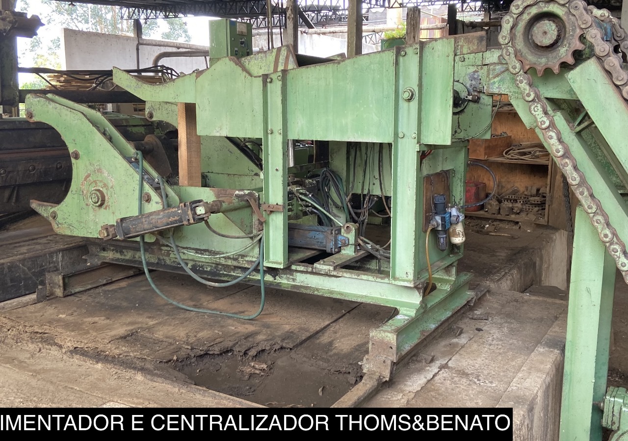 Cambuy | Máquinas e Equipamentos usados para Madeireiras e Serrarias - - CENTRADOR E ELEVADOR DE TORAS